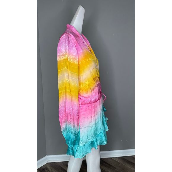 Rococo Sand
Ombré Wrap Mini Dress Revolve - Picture 7 of 8